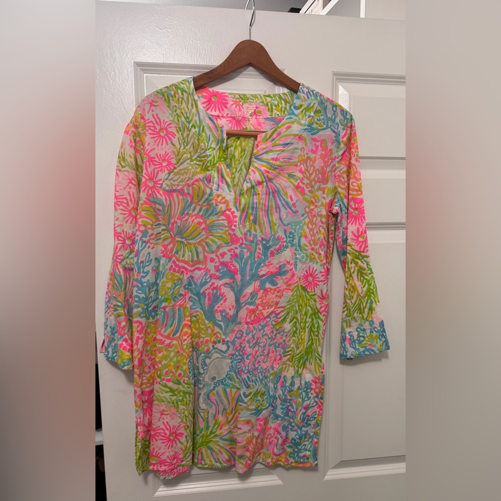 Lilly Pulitzer shirt or cover up